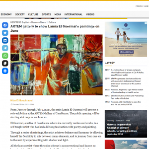 ARTEM-gallery-to-show-Lamia-El-Guermai-s-paintings-on-June